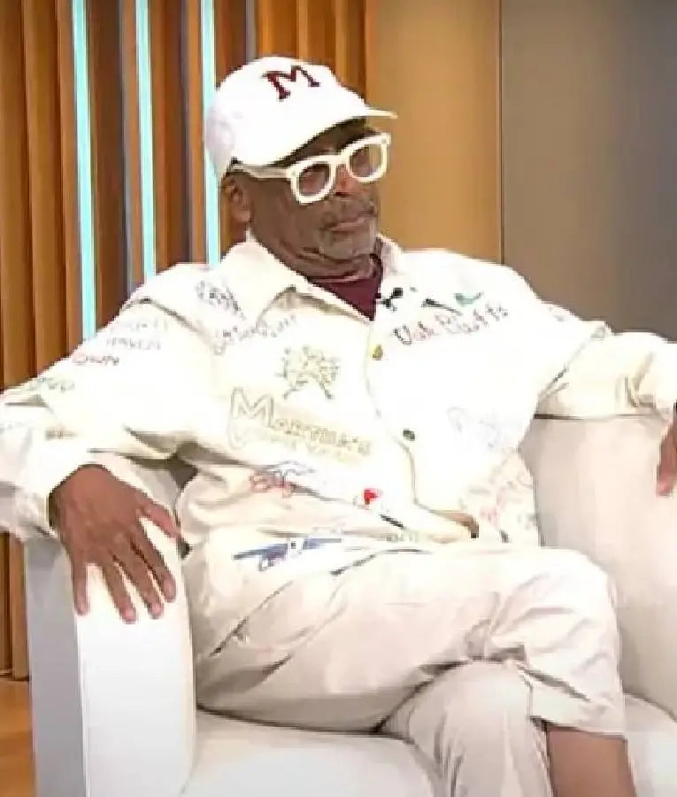 CBS Mornings Spike Lee’s Graphic Printed Jacket