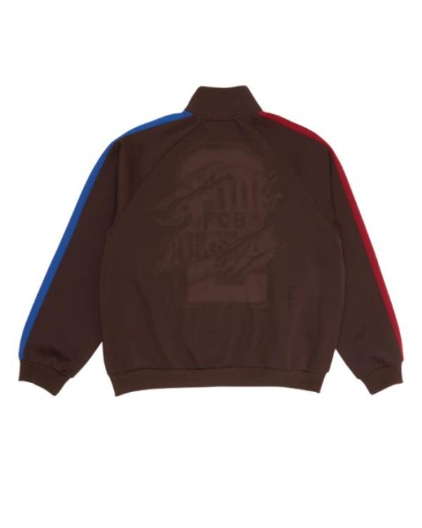 CJ x FCB Barca Retro Zip Anthem Jacket