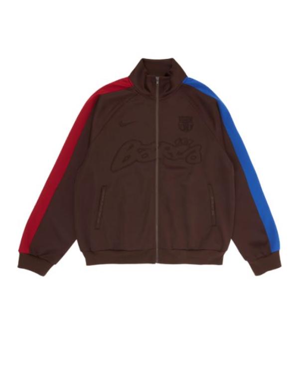 CJ x FCB Barca Retro Zip Anthem Jacket