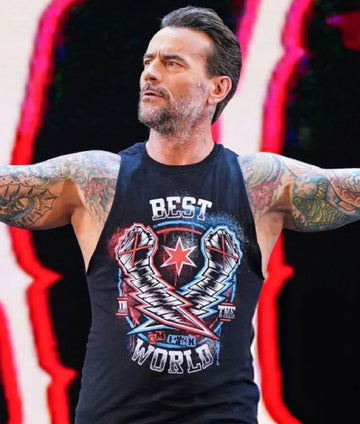 CM Punk SmackDown Best World Tank Top