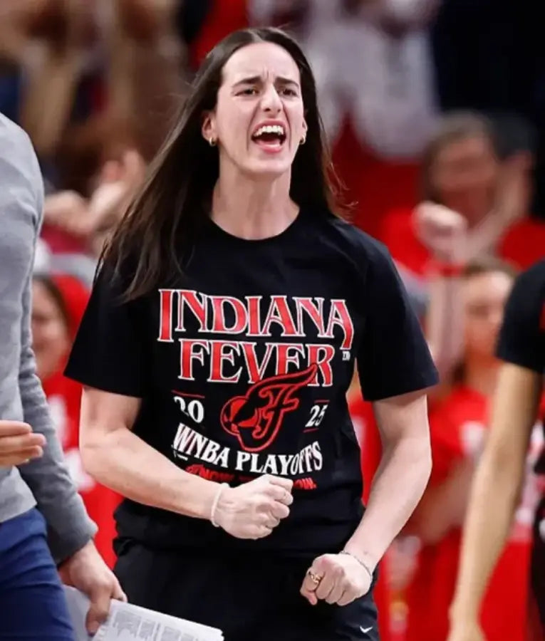 Caitlin Clark Indiana Fever 2025 WNBA Playoffs T-Shirt