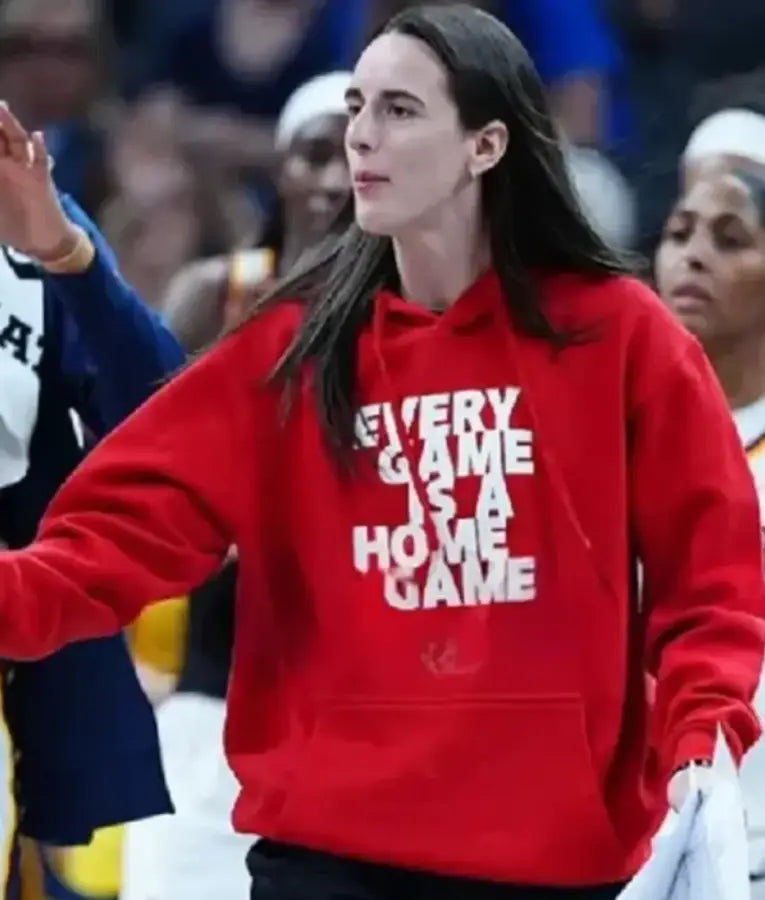 Caitlin Clark Indiana Fever Every Game Is Home Game Red Hoodie
