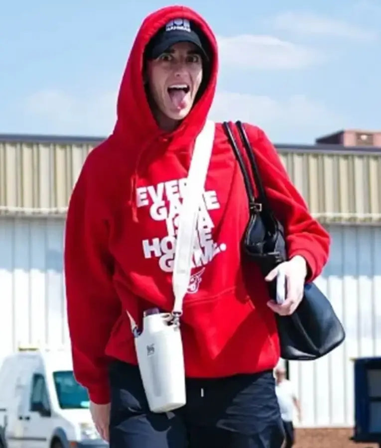 Caitlin Clark Indiana Fever Every Game Is Home Game Red Hoodie