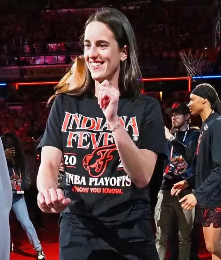 Caitlin Clark Indiana Fever 2025 WNBA Playoffs T-Shirt