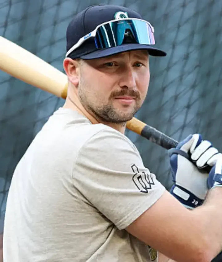 Cal Raleigh Seattle Mariners PHO KIT Grey T-Shirt