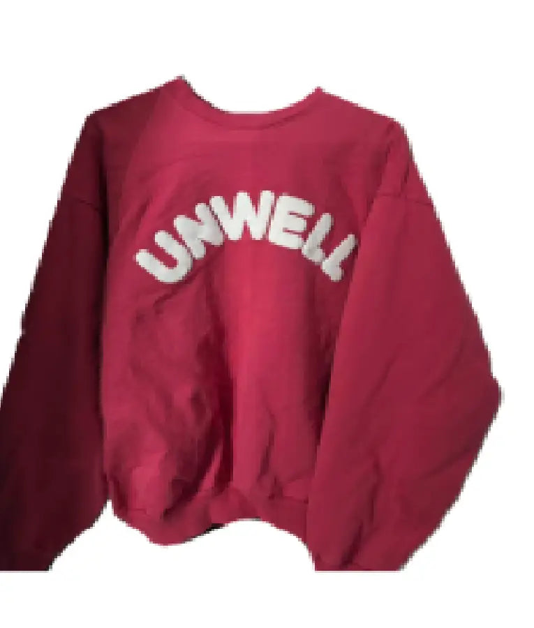 Call Her Alex S01 Alex Cooper Red Unwell Sweatshirt