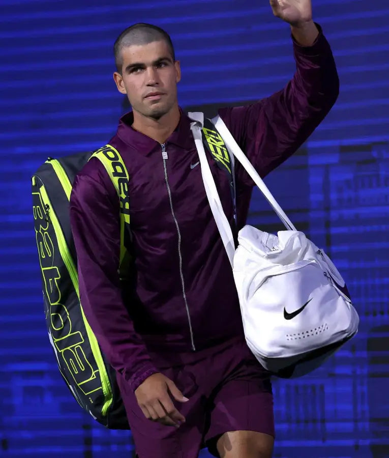 Carlos Alcaraz 2025 US Open Purple Jacket