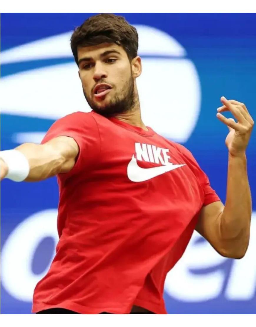 Carlos Alcaraz 2025 US Open Shirt