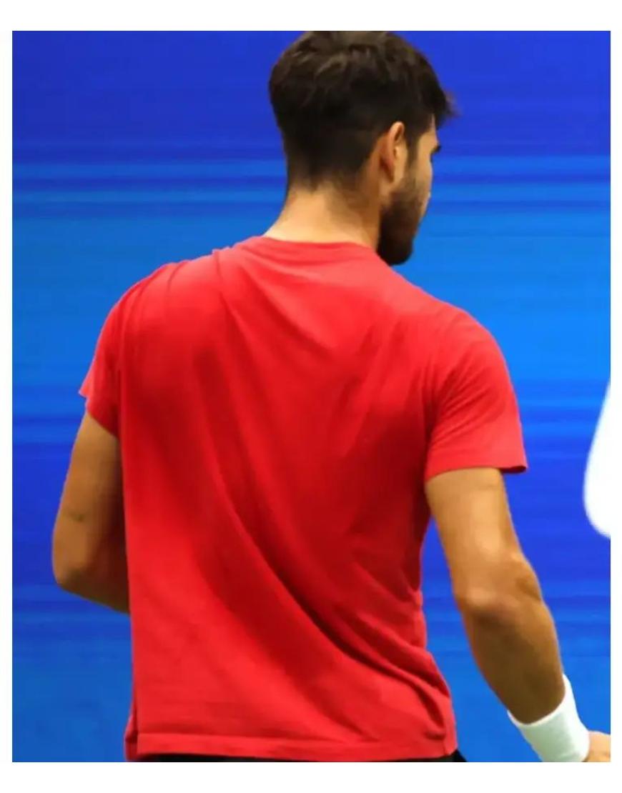 Carlos Alcaraz 2025 US Open Shirt