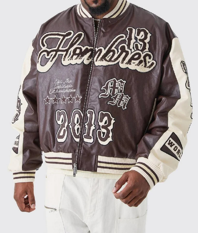 Celebs Go Dating S14 Louis Russell Varsity Jacket