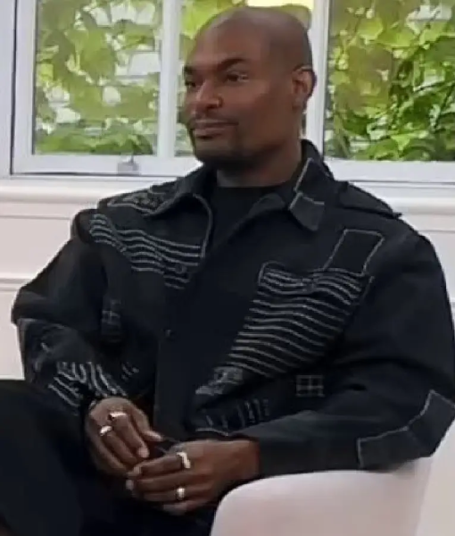 Celebs Go Dating S14 Paul C Brunson Embellished Jacket