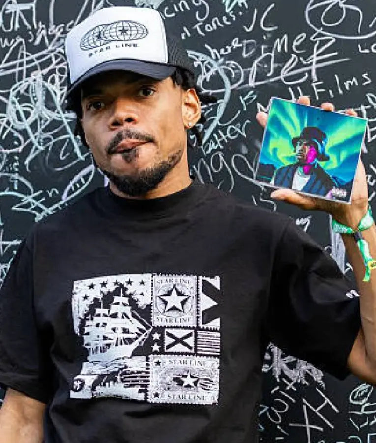 Chance The Rapper Black Graphic T-Shirt