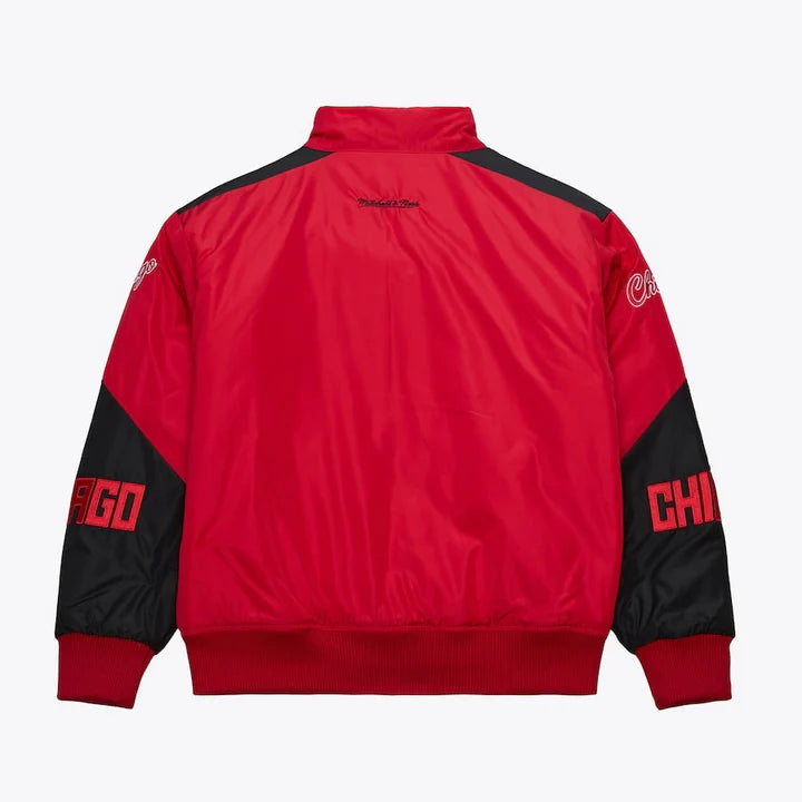 Chicago Bulls Speedway Nylon Varsity Jacket