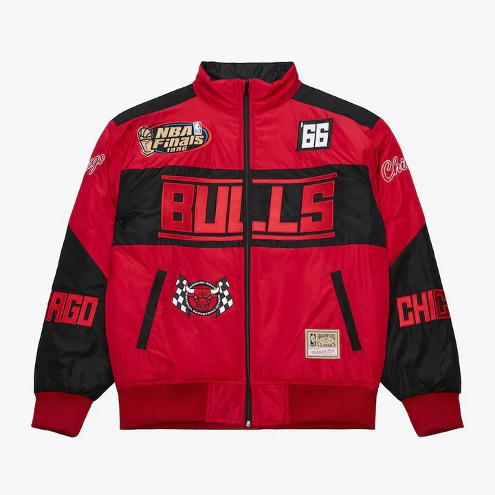 Chicago Bulls Speedway Nylon Varsity Jacket