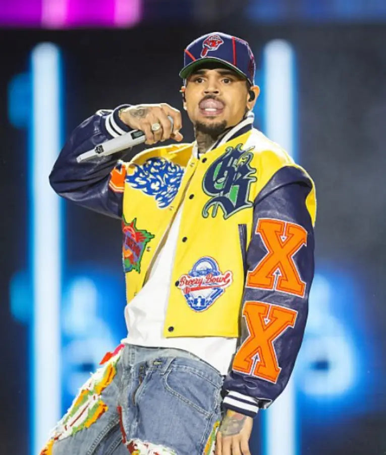 Chris Brown Breezy Bowl XX Tour Jacket