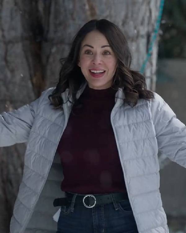 Christmas on Duty 2025 Janel Parrish Puffer Jacket