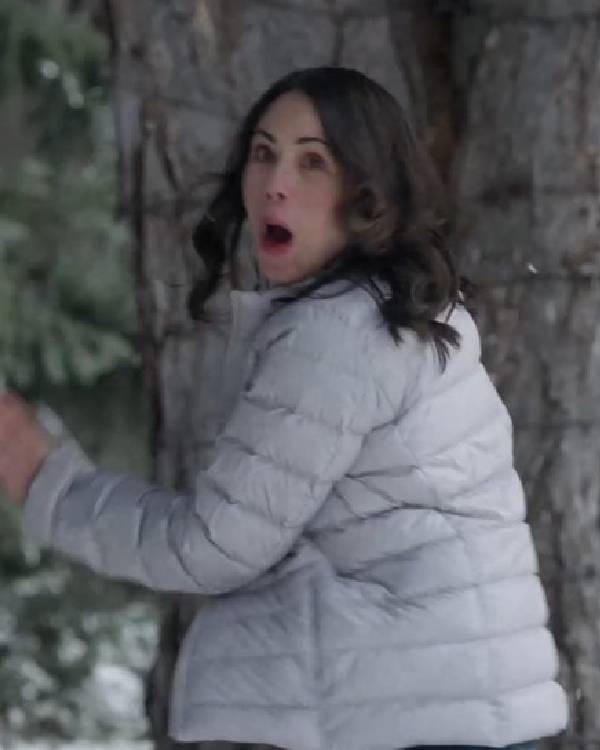 Christmas on Duty 2025 Janel Parrish Puffer Jacket