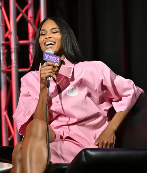 Ciara Greg Street Show 2025 Pink Shirt