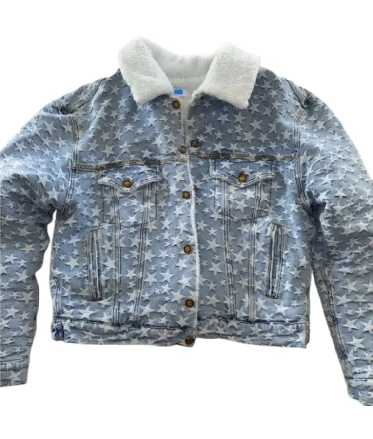 Clown in a Cornfield Marissa Hill Blue Jacket