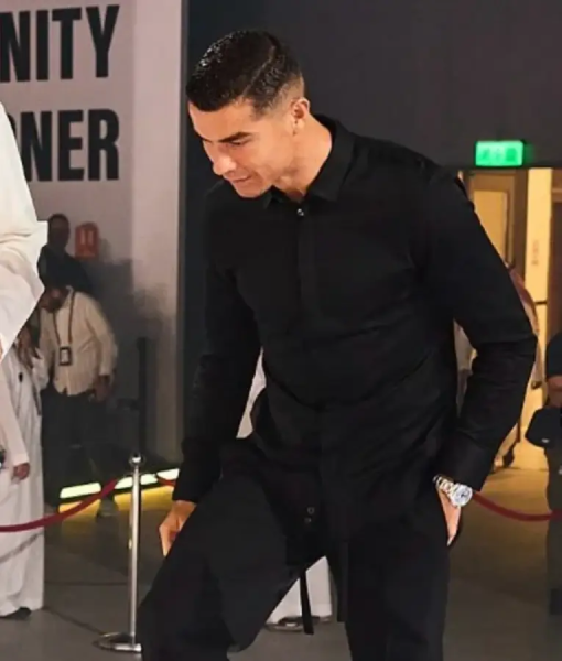 Cristiano Ronaldo Esports World Cup 2025 Black Shirt