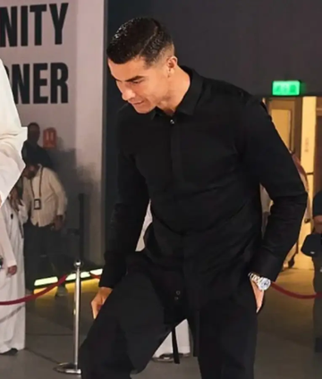 Cristiano Ronaldo Esports World Cup 2025 Black Shirt