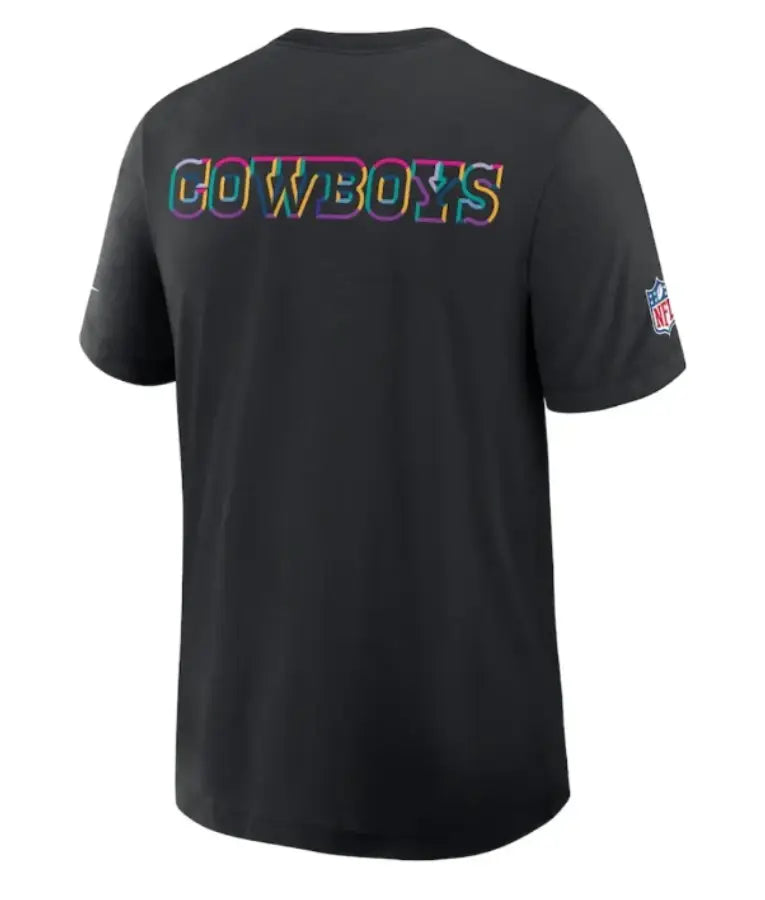 Dallas Cowboys Black 2025 Crucial Catch Dri-Fit T-Shirt