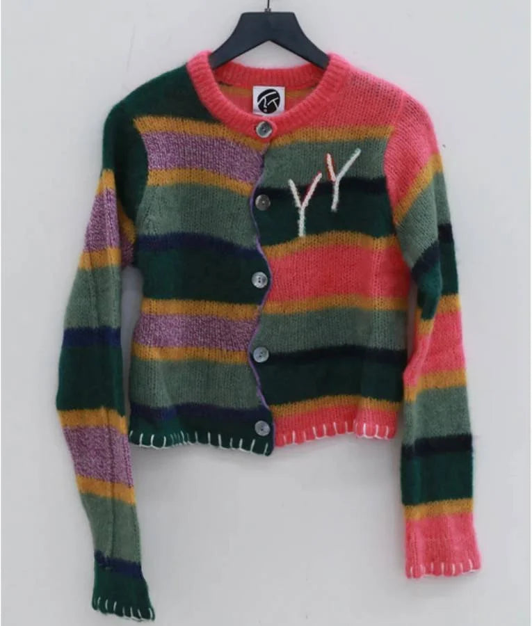 The Equalizer S05 Laya DeLeon Hayes Multicolor Striped Cardigan