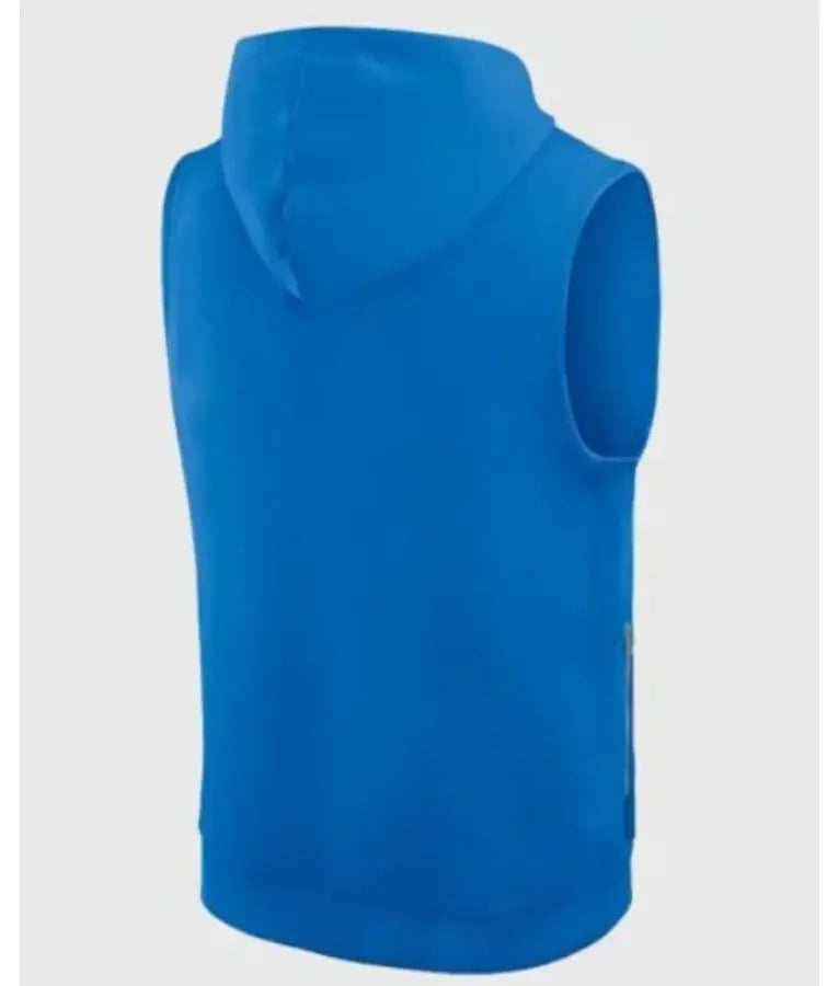 Detroit Lions Sideline Sleeveless Hoodie