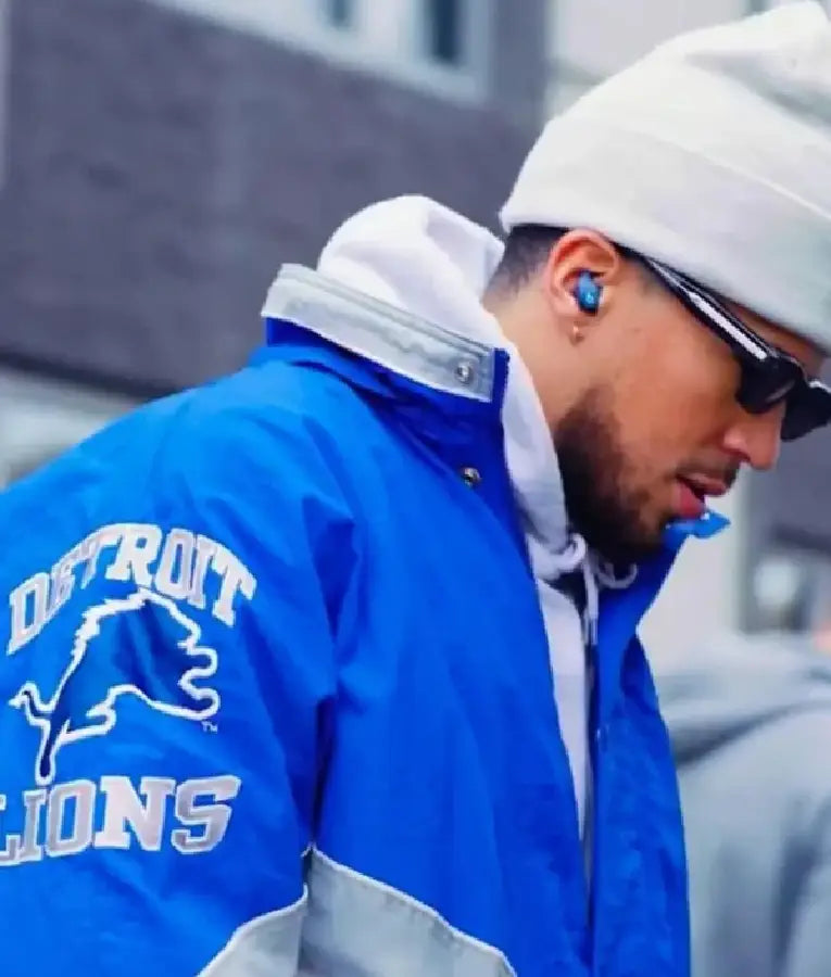 Devin Booker Detroit Lions Jacket