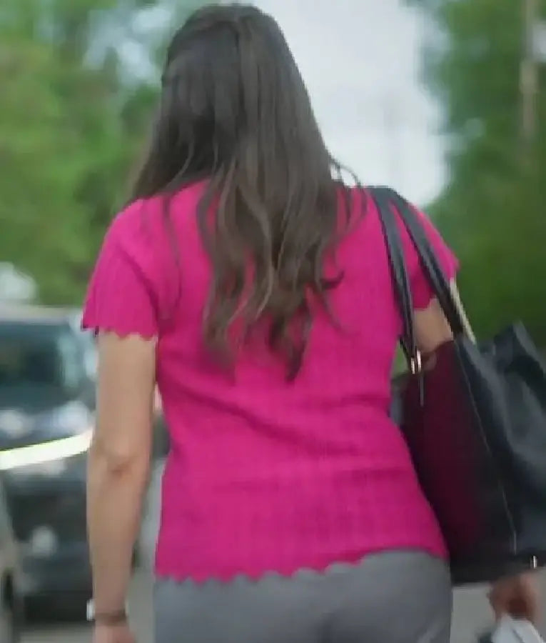 Double Scoop Taylor Cole Pink Top