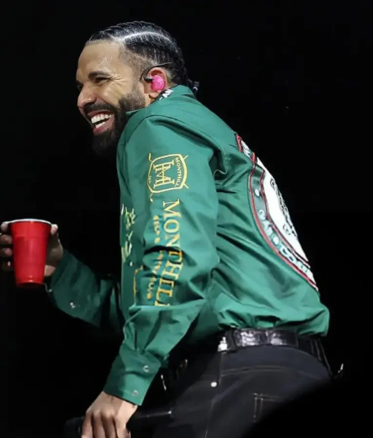 Drake Wireless Festival 2025 Green Shirt