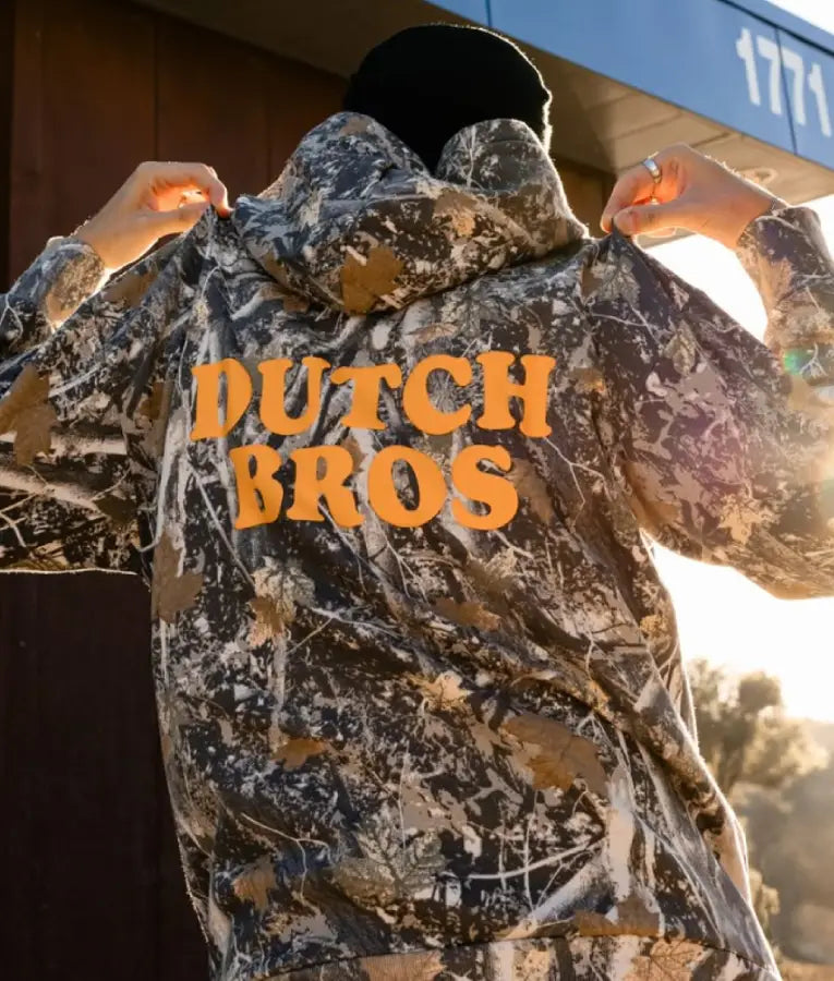 Dutch Bros Camo Hoodie