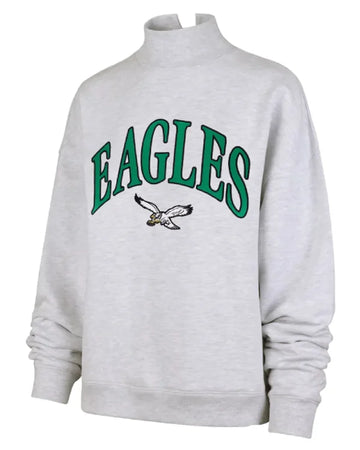 Eagles Mock Neck Sweatshirt