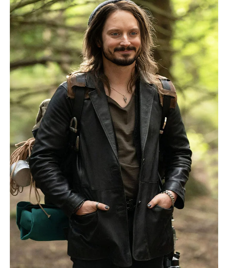 Bookworm 2024 Elijah Wood Black Blazer Jacket