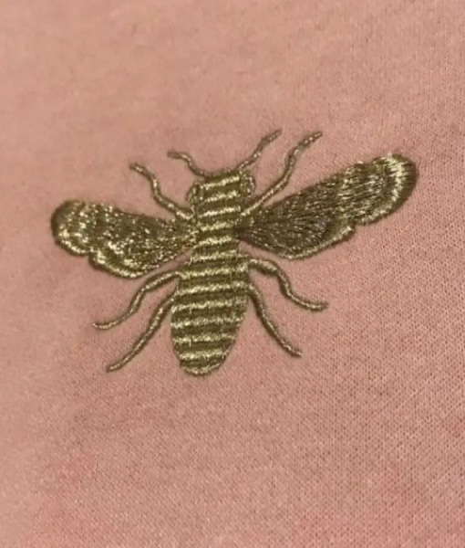 Emma Cook Pink Beetle Bug Oversize Sweatshirt