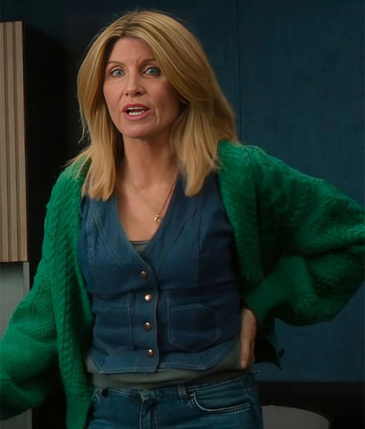 Eva-Garvey-Bad-Sisters-S2-Sharon-Horgan-Green-Knitted-Cardigan