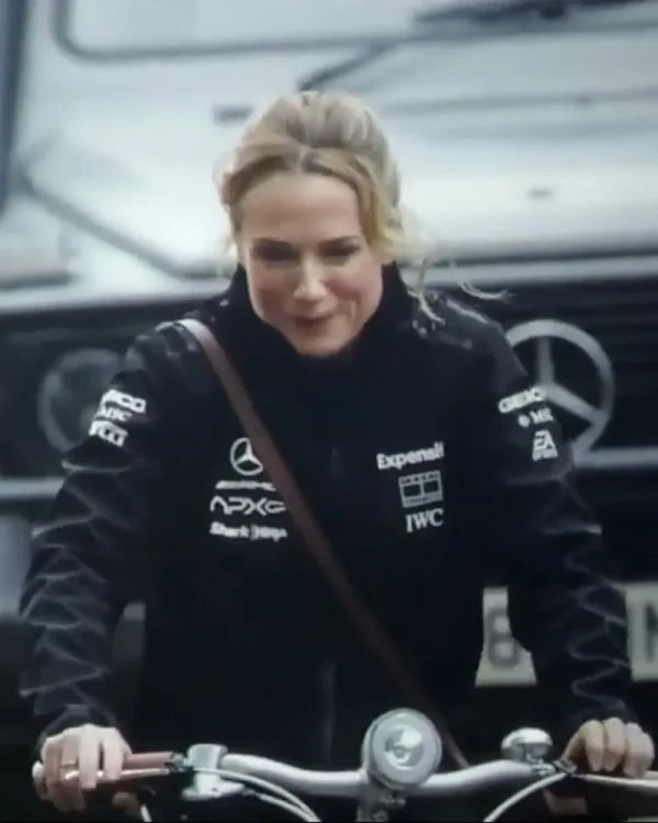 F1 The Movie Kerry Condon Black Jacket