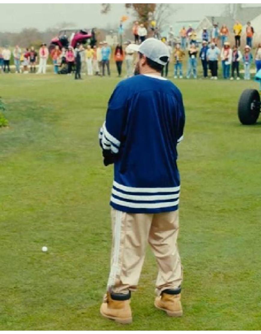 Happy Gilmore 2 Adam Sandler Blue Jersey