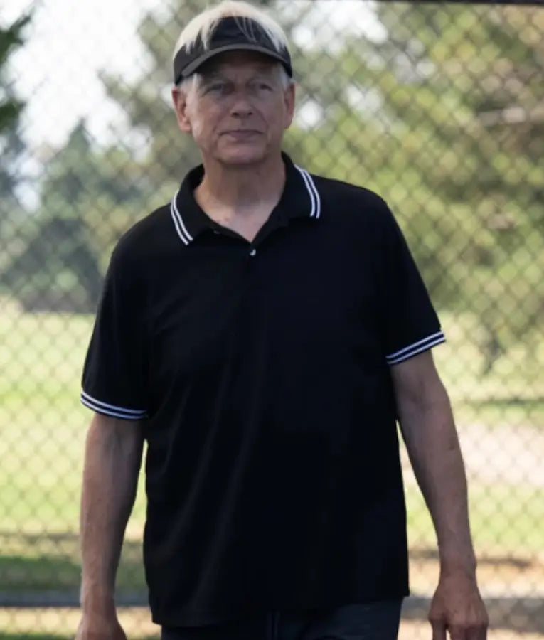 Freakier Friday Mark Harmon Black Polo Shirt