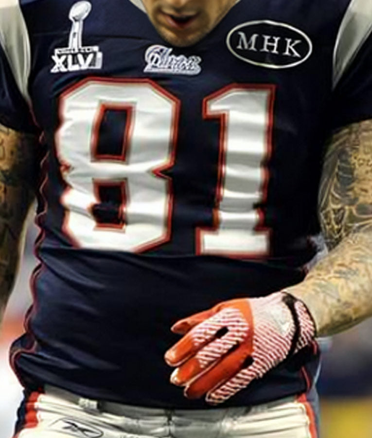 American Sports Story Aaron Hernandez 81 Jersey