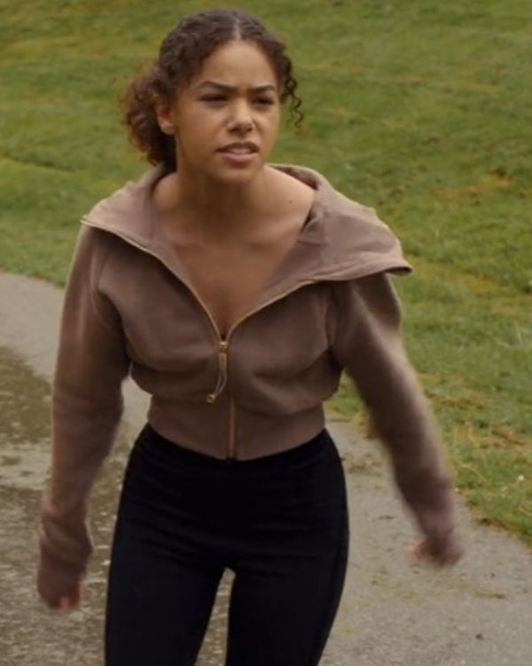 Ginny and Georgia Ginny Miller Brown Hoodie