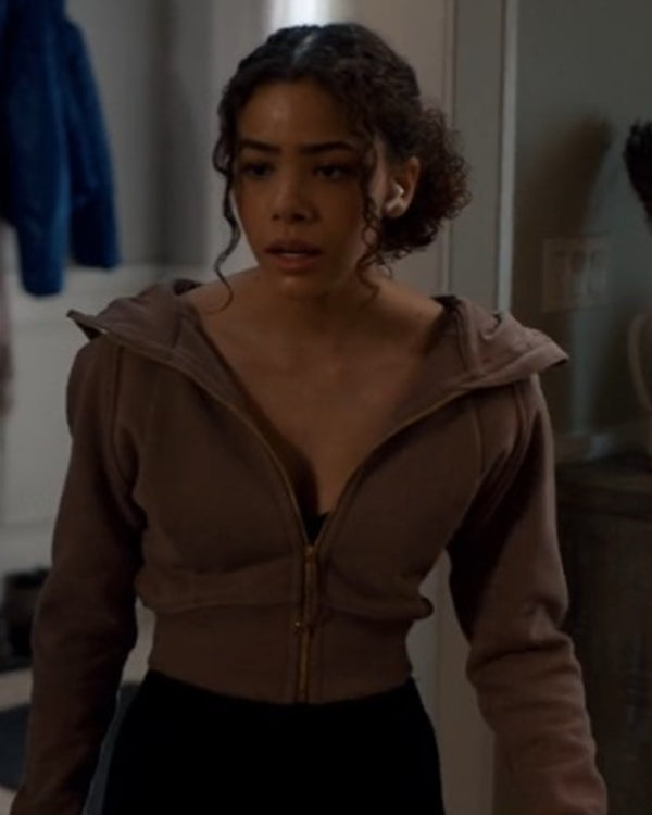 Ginny and Georgia Ginny Miller Brown Hoodie