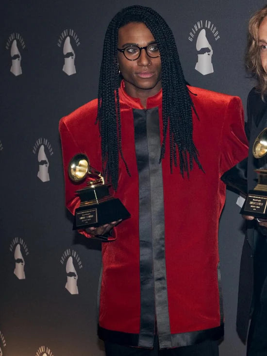Girl You Know It’s True Tijan Njie Red Jacket