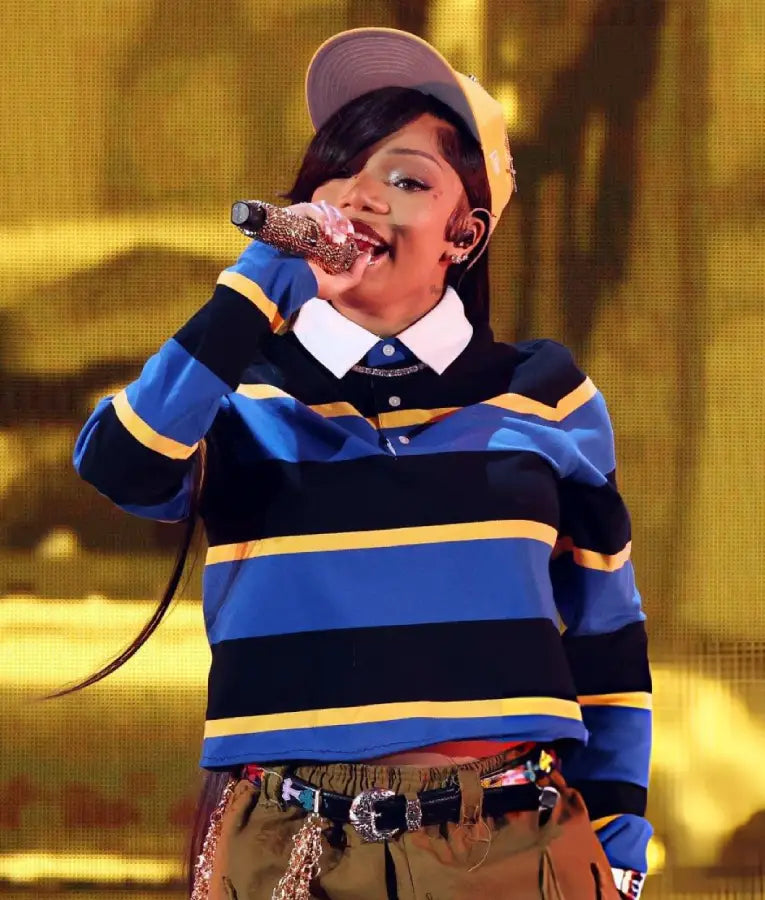 GloRilla 2025 iHeartRadio Music Festival Polo Shirt