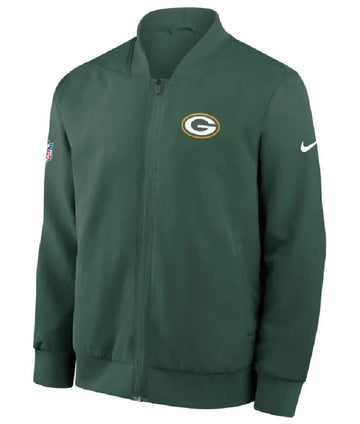Green Bay Packers 2025 Sideline Bomber Jacket