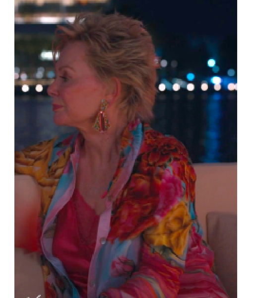 Hacks S04 Jean Smart Floral Blouse