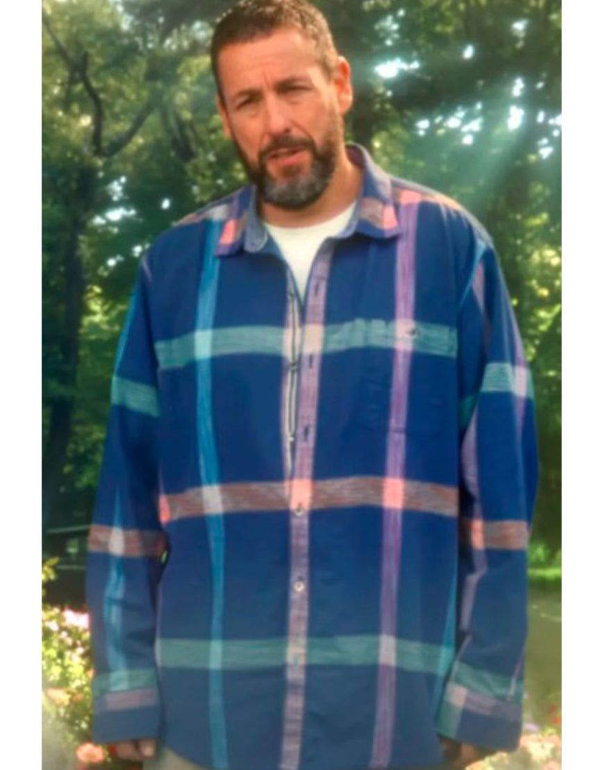 Happy Gilmore 2 Adam Sandler Blue Shirt