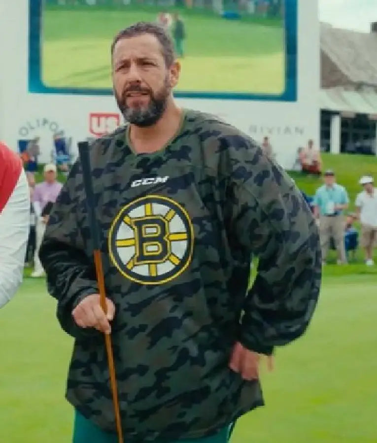 Happy Gilmore 2 Adam Sandler Boston Camo Jersey