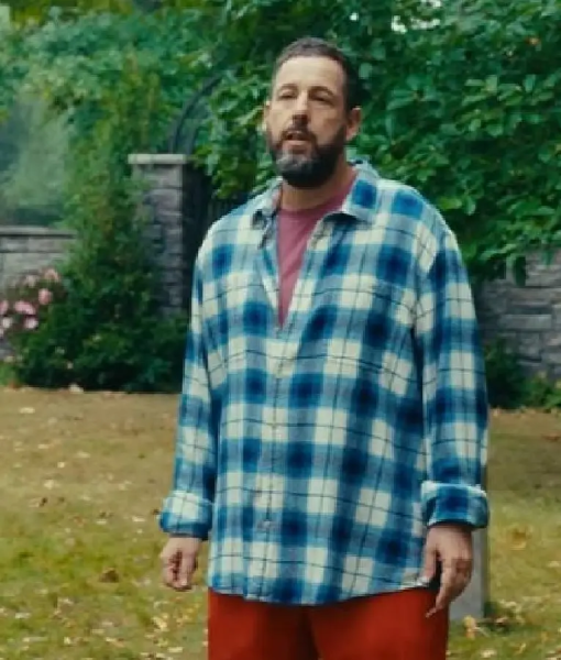Happy Gilmore 2 Adam Sandler Plaid Shirt