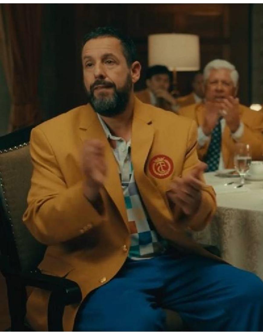 Happy Gilmore 2 Adam Sandler Yellow Blazer